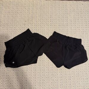 Hottie hot 2.5 high rise shorts lululemon